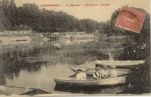 CHAMPIGNY la marne restaurant BORDIER