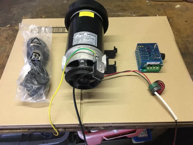 2000w DC Motor kit DIY Project kit with speed controller. Unimat EMCO.