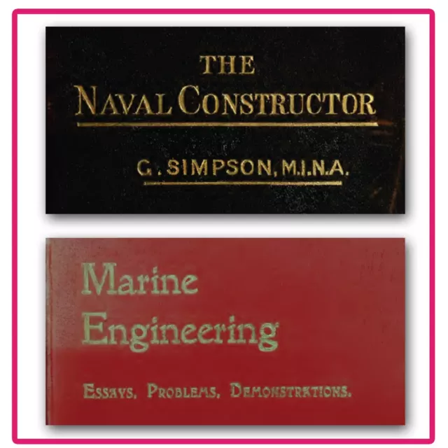 Rare Books on DVD - Ship Building Naval Architecture Marine Engineering Boat F7 2