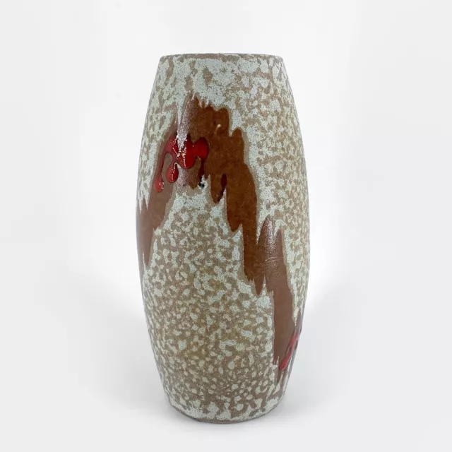 Scheurich Vase Céramique Écume Vintage Mid Century Lava Ceramic Design 50 60'