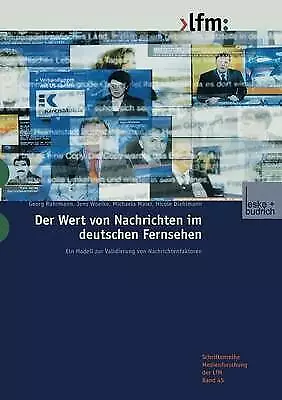 Der Wert von Nachrichten im deutschen Fernsehen - 9783810035479