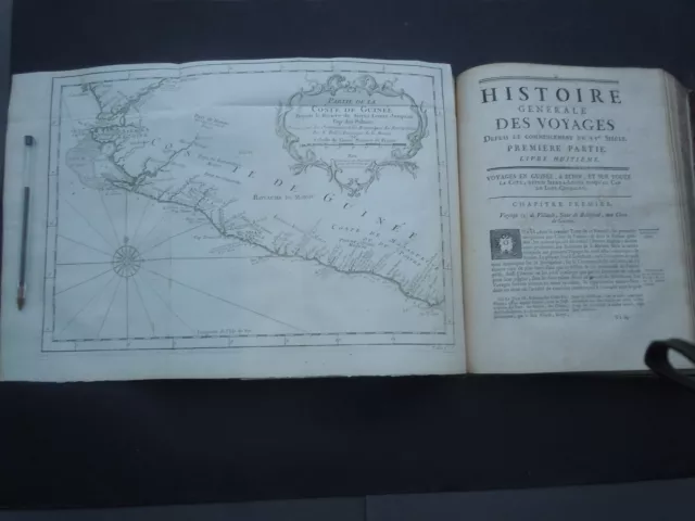 Histoire générale des voyages;Prevost,t3 in4;1747;Afrique de l'Ouest ;10 cartes