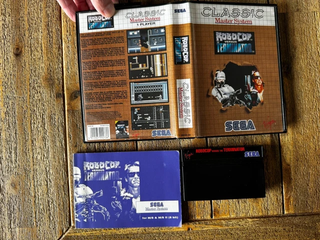 Robocop 3 authentique version originale sega master system en boite