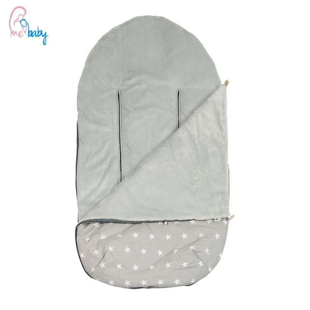 Grau weiß Stern Universal Fußmuff gemütliche Zehen Sitzbezug Buggy Kinderwagen Kinderwagen 2