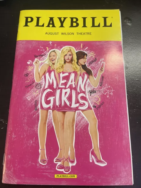 Mean Girls the Musical Original Broadway Playbill