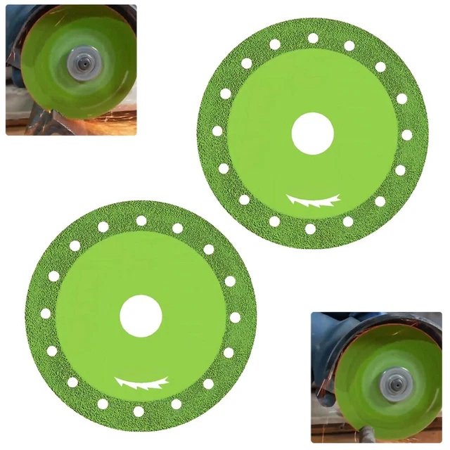 Hoja de sierra de jade diamante 100 mm 2 UD. para cortar soldado diamante hoja de corte