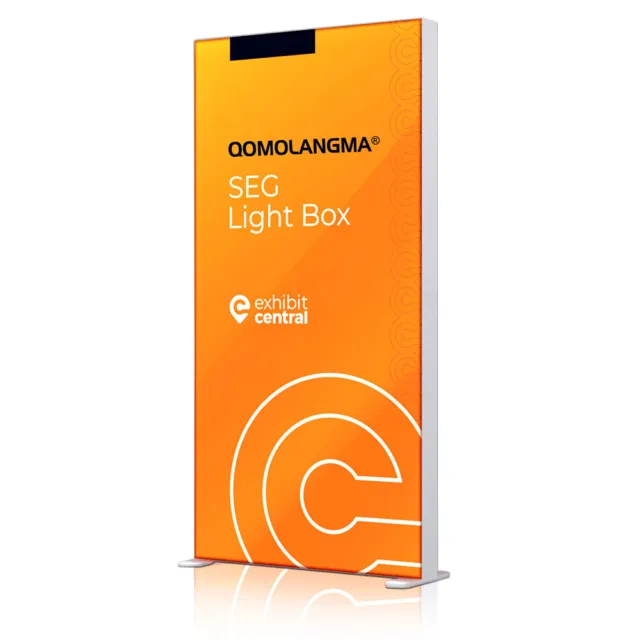 QOMOLANGMA 3 x 6ft Aluminum Modular SEG Lightbox Display, Frame Only US Stock