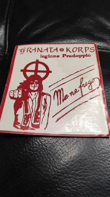 Autocollant 'Vecchio Cuore Granata' - Sticker Pour Supporters Du Torino FC, Avec Cadeau