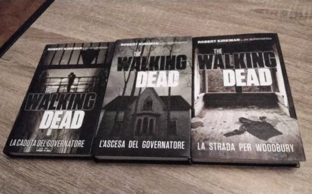 Lotto 3 Volumi The Walking dead di Jay Bonansinga e Robert Kirkman