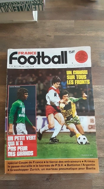 Revue France Football N°2905 Special transferts Anelka Armand Bak