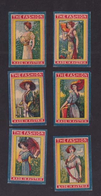 Série Ancienne  étiquette  allumettes Autriche  BN165582 Femme  The Fashion