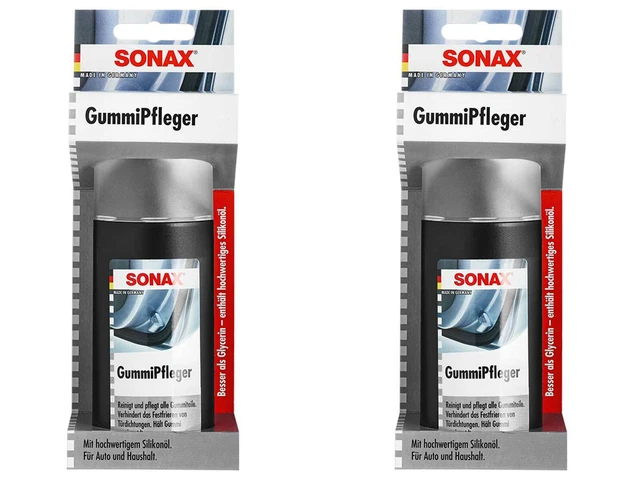 2X SONAX 100 ML Cuidado De Goma Limpia Mantiene Todos Piezas 2x-sonax-100-ml-cuidado-de-goma-limpia-mantiene-todos-piezas