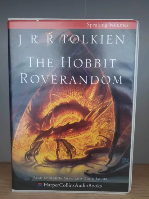 The Hobbit/Roverandom HarperCollins Audiobook- 6 Cassette Collection-JRR Tolkien