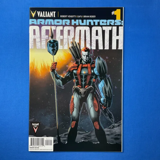 Armor Hunters Aftermath #1 Brent Peeples 1:10 Variant Cover Valiant Comics 2014