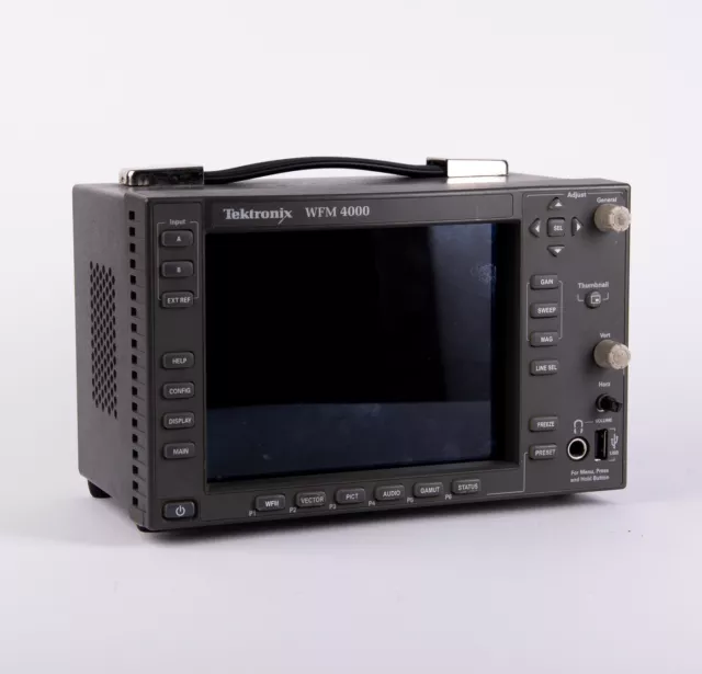 Tektronix WFM4000 Multi-Format Portable Waveform Monitor Faulty Spares Repair