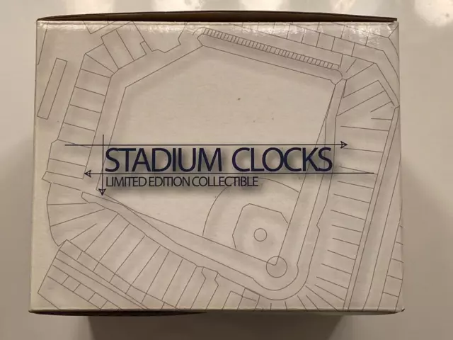 Forever Collectibles Limited Edition Fenway Park Stadium Clock NIOB MLB Red Sox 2
