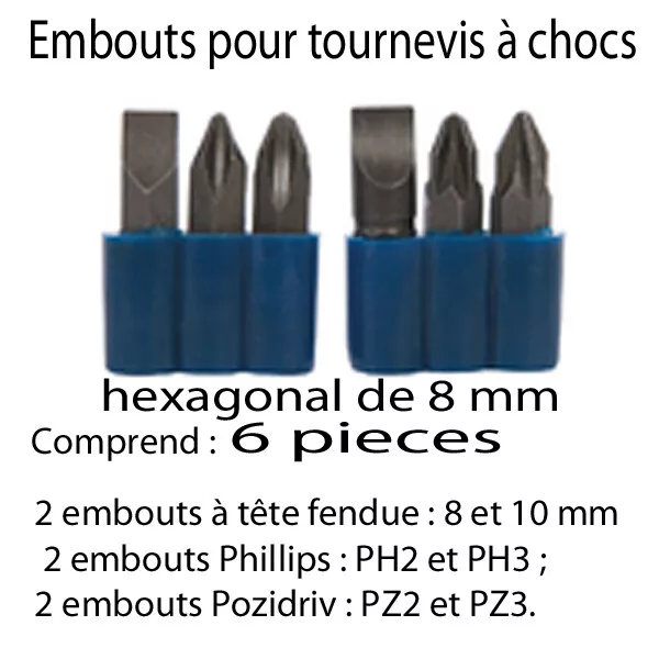 10 Pièces Douille Visseuse Magnétique 6mm -19 mm Adaptateur Douille Visseuse  a Choc Hexagonal pour Tournevis