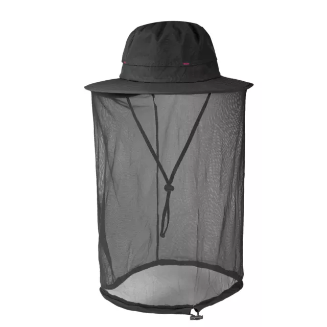 Mosquito Head Mesh Net Hat Face Cover Foldable Fly Protection Netting Cap