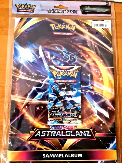 Pokemon ASTRALGLANZ Sammler-Kit / Sammelalbum + Booster + Poster NEU & OVP