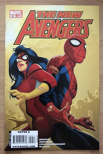 NEW AVENGERS 59 Spiderman Spider Woman Daredevil Captain America