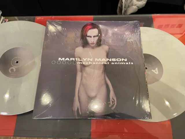 marilyn manson mechanical 2lp colored. reedition/reissue MINT!!