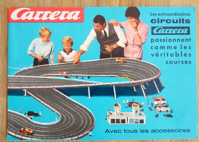 Catalogue Vintage Carrera Des Années 60-70 - Voitures Miniatures, Slot Cars (Scalextric, Jouef)