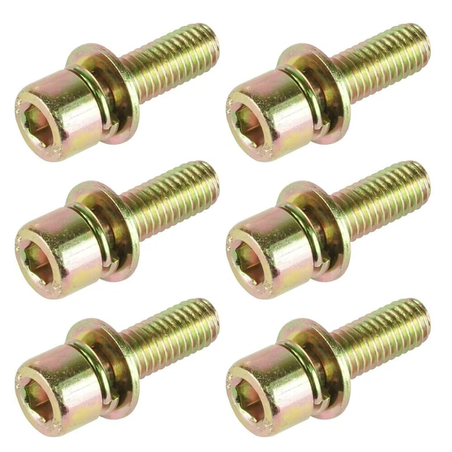 6 Exhaust Manifold Bolts Studs Screw for Polaris RZR 900 / 4 XP 900 2014-2019