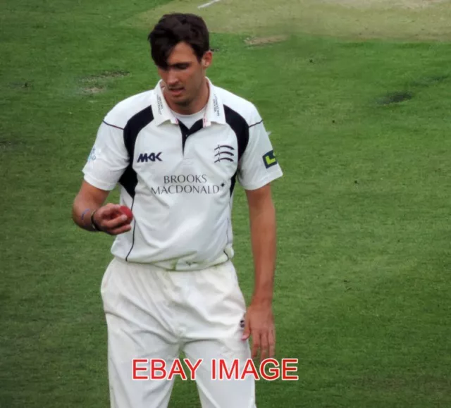 Photo  Steven Finn Middlesex (And Sometime England) Fast Bowler Steve Finn At Lo