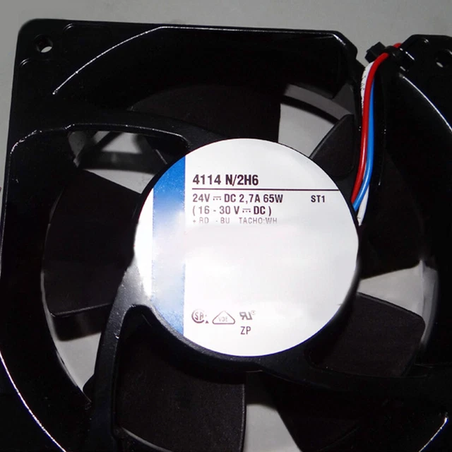 For Ebmpapst 4114N/2H6 24V 2.7A 65W Cooling Fan