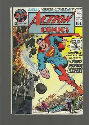 Action Comics #398 (May 1971, DC) VG/FN 5.0  Supergirl 15 cent cover