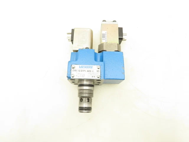 Vickers CVU-16-EFP1-B29-18-10 Hydraulic Proportional Throttle Cartridge Valve