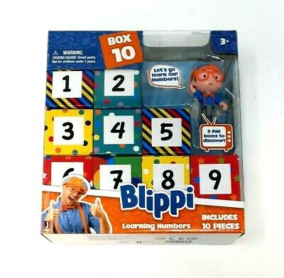blippi learning numbers toys