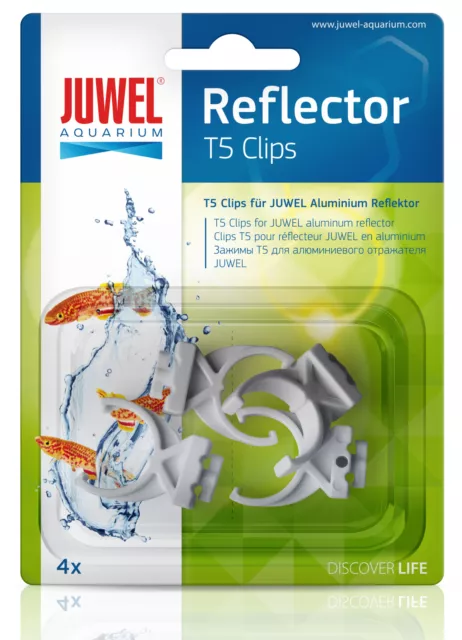 Clips Réflecteur Plastique Juwel Aquarium Rechange T5 High-Lite 4 Pack Aquarium 94030