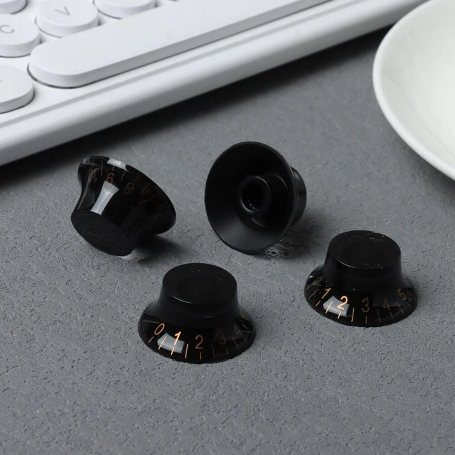 Boutons de volume de tonalité Interrupteur de réglage de basse For Les Paul LP 4
