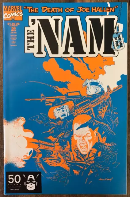 The Nam #56 By Dixon Vansant Kubert Cover Vietnam War POW MIA NM/M 1991
