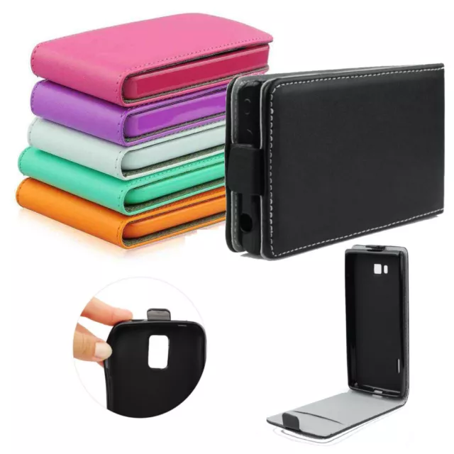 Für Nokia 1 -  Flexi Handy Klapp Tasche Hülle Kunstleder Flip Case Etui Cover