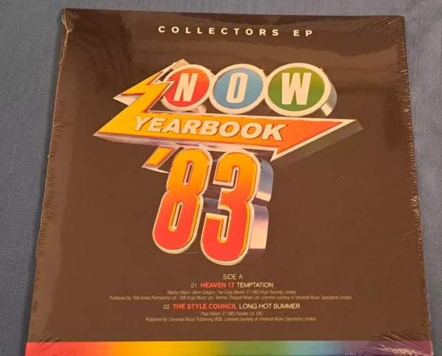 NOW Yearbook 1983 / 1984 Collectors 4 Track 7'' EP (2022) *NEW & SEALED*