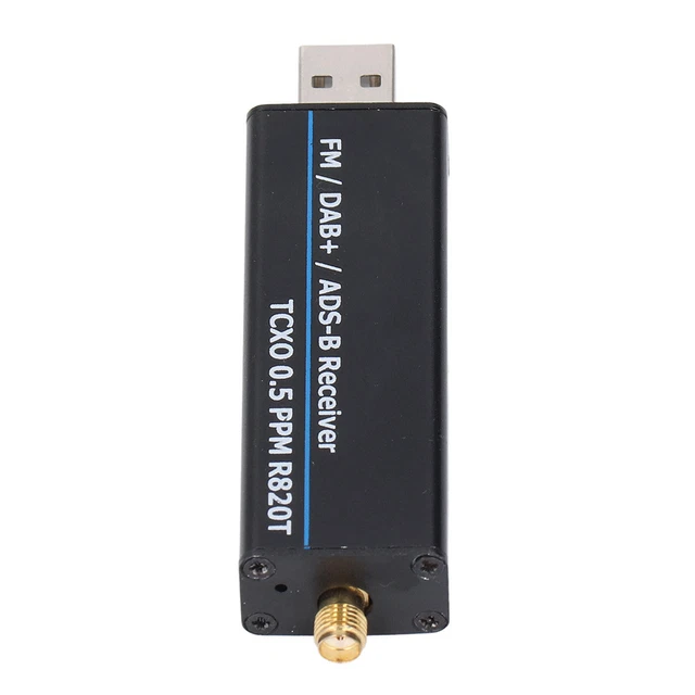 RTL SDR, 100KHz A 1766MHz Receptor ADC RTL SDR De 8 Bits Para Onda
