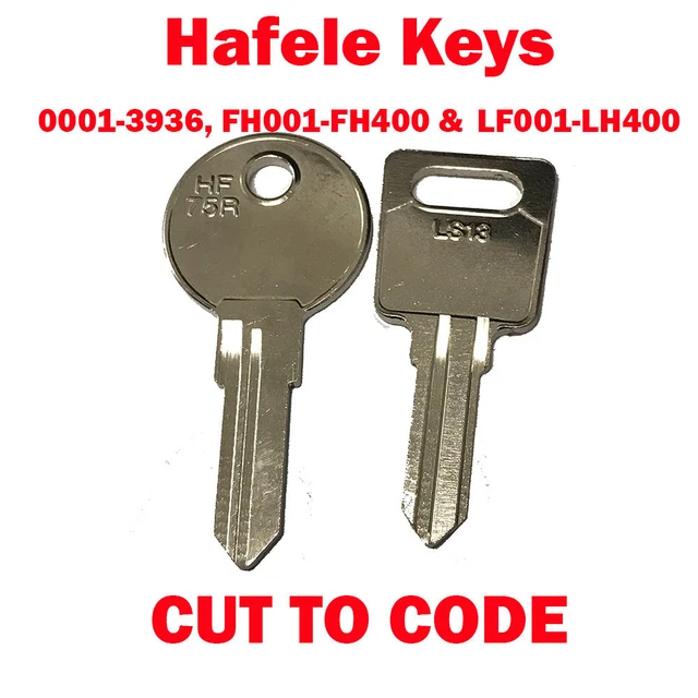 2 Replacement Keys For Hon/ESP Furniture - Cut To Key Code 181E (Must Have Letter E)
