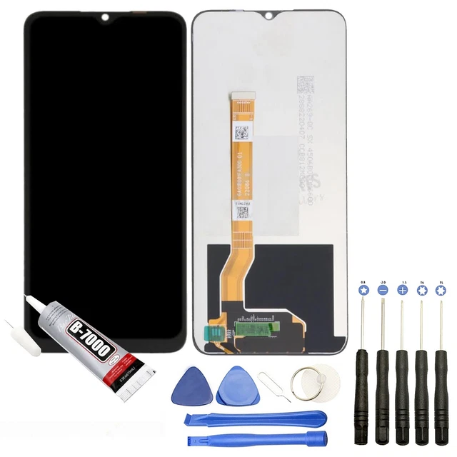 Écran LCD Tactile OEM Neuf Pour Oppo A56 (5G) - Modèle PFVM10, Couleur Noir