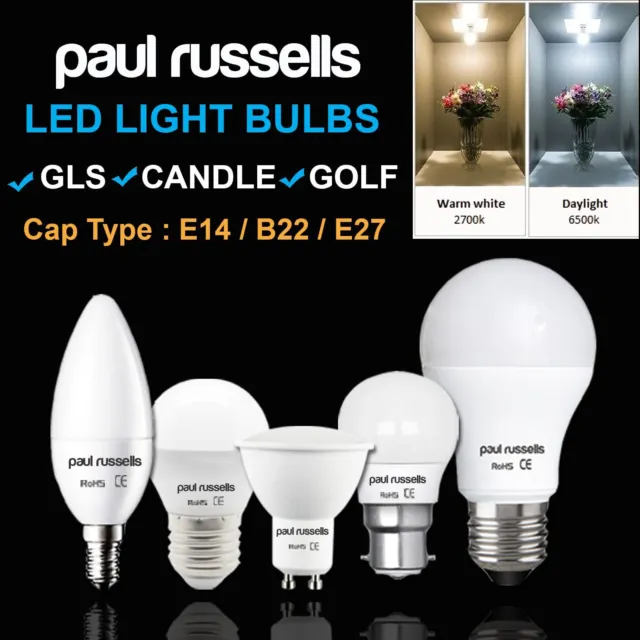 1 2 5 10 x SMD LED 3W 4W 5W 7W 12W GU10 E14 E27 B22Lamps Spot Light Day Bulbs