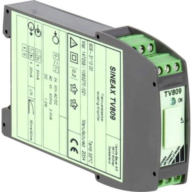 Amplificateur de coupure DC programmable type Sineax TV 809 Camille Bauer