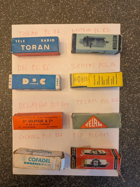 1 x EF40 MINIWATT DARIO label Vacuum Tube, Valve, Röhren, NOS
