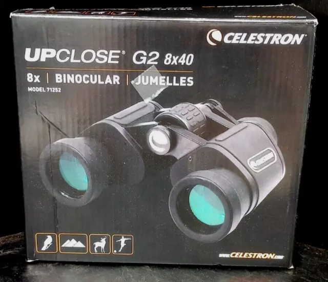 Celestron Upclose 8x G2 8x40 Binoculars With Case Model 71252