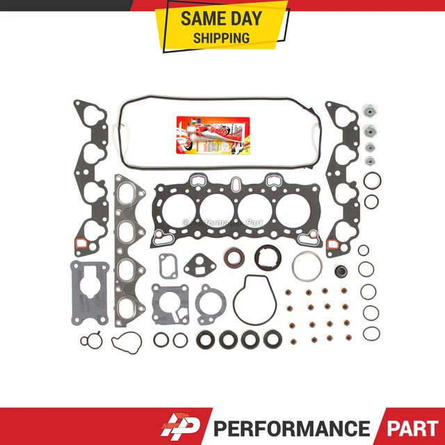 Head Gasket Kit For 93-00 Honda Civic 1.5L 1.6L SOHC D16Y7 D16Z6 D16Y8 D15Z1 - PPMall Direct Replacement