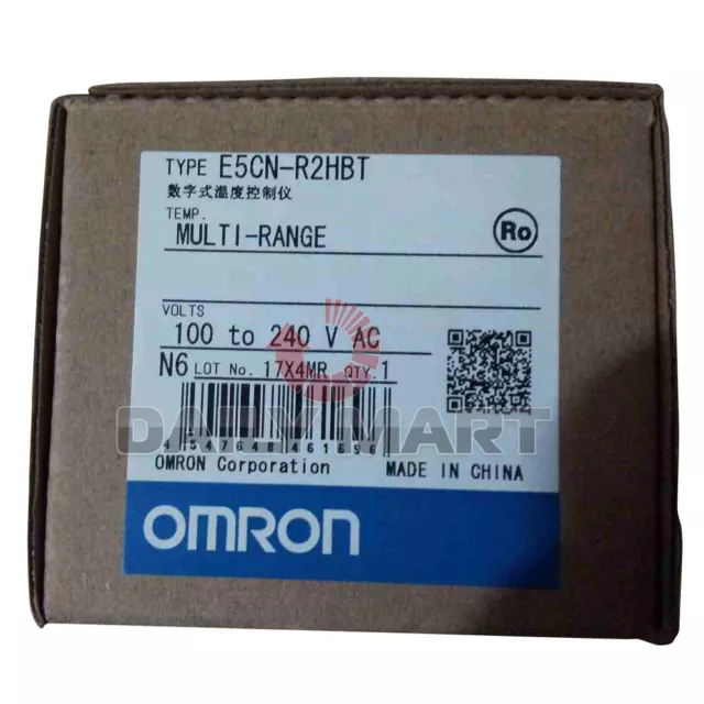 Omron E5CN-R2HBT 100-240VAC BASIC TYPE TEMPERATURE CONTROLLER DIGITAL 1/16 DIN