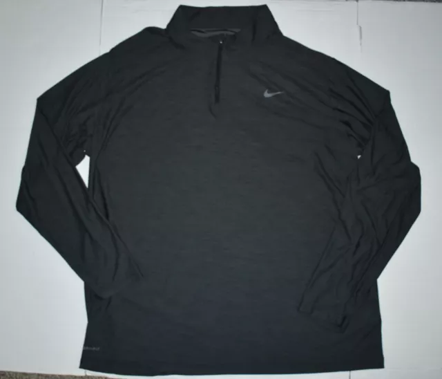 NIKE DRI FIT Breathe 1 4 Zip Men s Pullover 940177 027 Big Tall Grey 30.99 PicClick