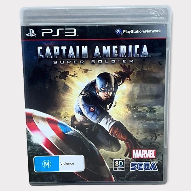 Captain America: Super Soldier for Sony Playstation 3 (PS3) Complete w Manual