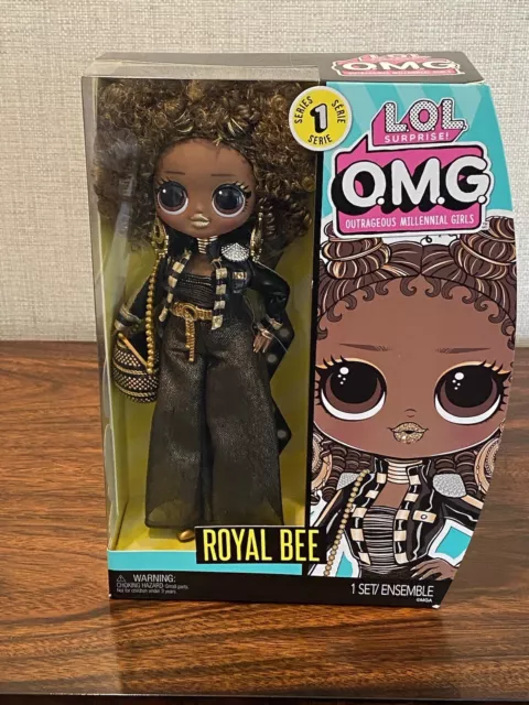 LOL Surprise OMG Series 1 Royal Bee Fashion Doll NEW NIB