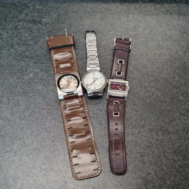 DIESEL,Festina, Uhren, Damen, Herren, Steel, 3-5 ATM ,Waterresist, Konvolut, Set